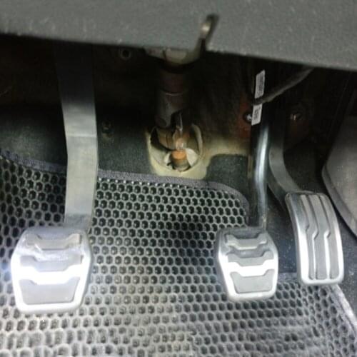 Auto Car Stainless Steel Car Fuel Gas Pedal Brake Pedals Cover For Ford Focus 2 3 4 MK2 MK3 MK4 RS ST 2005 - 2017 Parts