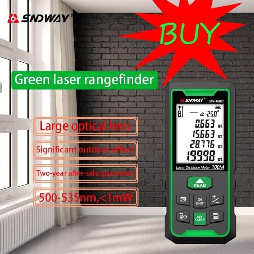 Handheld Laser Distance Meter Digital 40m Rangefinder Laser tape Range Finder Device Measuring Tool SW-G4S