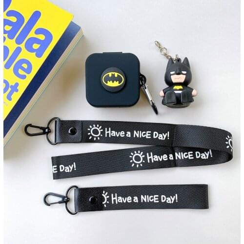 Cartoon Cute Protective Case For Xiaomi Air2 Se Case Soft Shockproof Cover For Xiaomi Airdots Pro 2 Se With Lanyard doll