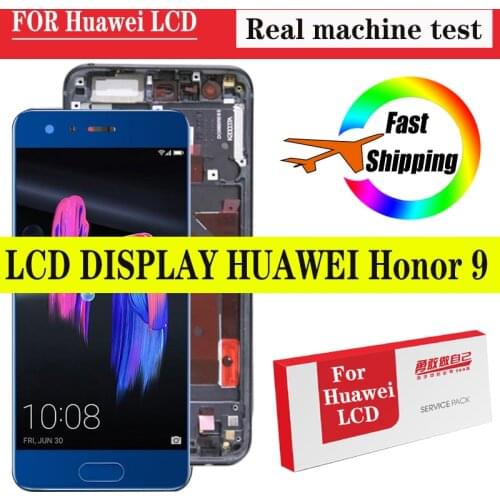 Original Axisinternational For 5.15" Huawei Honor 9 STF-L09 STF-AL10 STF-AL0 LCD Screen Display+Touch Panel Digitizer