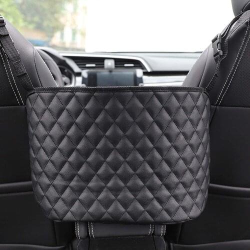 Vehicle Suspension Type Storage Bag For Vehicle Safety Seat And Handle Bag Fixing Net Extra Space And Storage Space