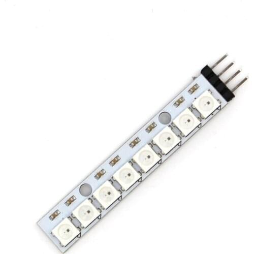 Blue Electronic 8-bit 5050 Highlight Full-color LED Water Lamp Module Black/white Board Built-in Drive Color Lamp
