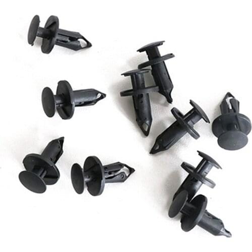 20Pcs Auto Bumper Fastener Rivet Clips 8mm Hole For Jeep Wrangler