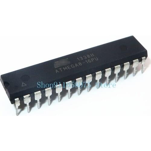 Free freight ATMEGA8-16PU ATMEGA8 DIP-28 10pcs