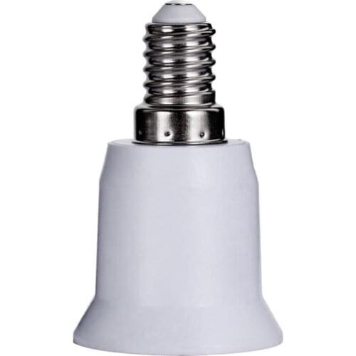 E14 to E26 E27 Adapter Chandelier Light Socket E14 to Medium Socket E26 E27 Converter Bulb Base Adapter Converter