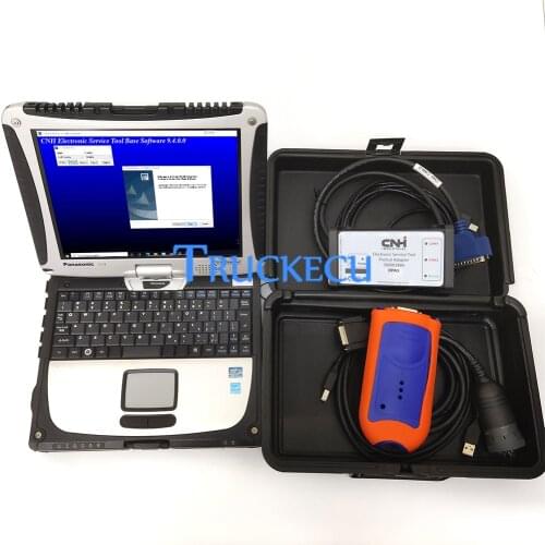 JD EDL V2 JD Service Electronic Data Link Advisor+CNH EST Electronic Service DPA5 new holland CASE diagnostic tool+CF19 laptop