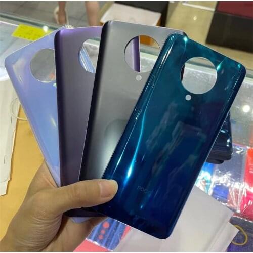 F2Pro Housing For Xiaomi POCO F2 Pro Battery Cover Repair Replace Back Door Phone Rear Case + Logo Sticker