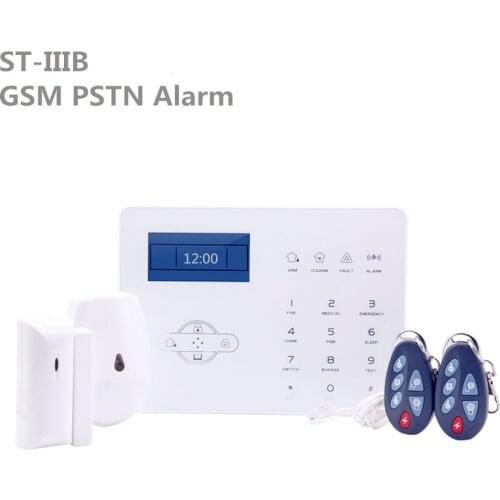 Meian Wireless French Voice Touch Screen ST-IIIB GSM Alarm System PSTN Smart Home Security Alarm System With 32 Wireless Zone