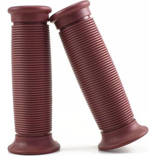 New Red Renthal Road Race Motorcycle Motorbike Handlebar Grips Handlebar Grip Medium Grey Compound Grips Pair