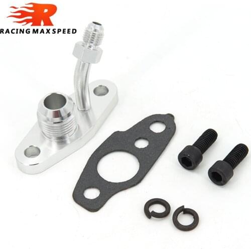 Turbo Oil Return Feed & Drain Flange For TOYOTA CT20 CT26 4AN 10AN