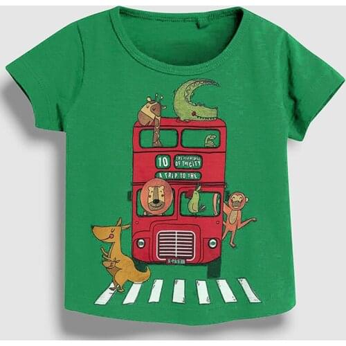 1-7Y Baby Boys Clothes Brand Tee Children Clothing 100% Cotton Infant Bebe Boys T shirts Short Sleeve Summer Kids Casual T-shirt