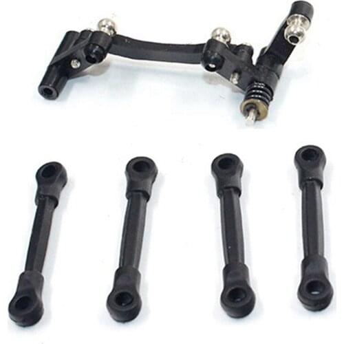 PX9300-06 Steering Linkage Assembly for Pxtoys PX9300 PX 9300 9301 1/18 & PX9300-04 Shock Absorber Link 4cm in Length