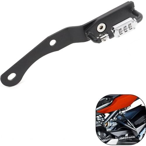 Motorcycle Pin Code Helmet Lock For Yamaha MT-09 Tracer 2015-2020 XSR900 2016-2020 Tracer 900 2018-2020 (Not Compatible with GT)