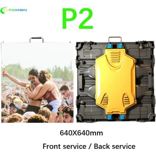 HD LED Display Screen led panel P2 video led cabinet wall , full color display P4 P3 P2 rental led wall panel board