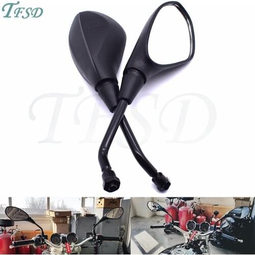 Universal 10mm motocross ATV Off-road moto rearview motorcycle mirror For BMW K1200R SPORT/R1200S F800ST F800GS F650GS F700GS