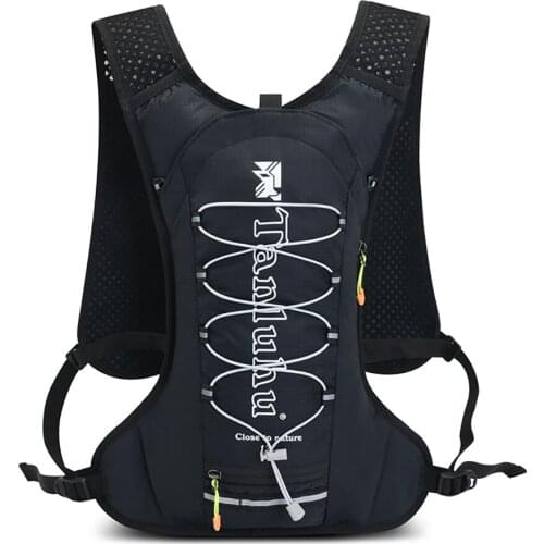 Outdoor Waterproof Cycling Backpack Lightweight Breathable Bag Hydration Backpack Portable Sports Water Bags Climbing Hiking