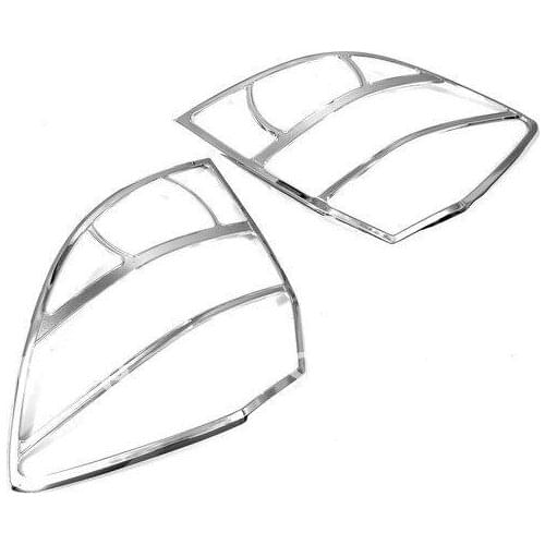 High Quality Chrome Tail Light Cover for Honda Jazz Fit 09 Up Free Shipping