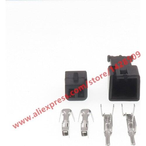 20 Sets 2 Pin Electrical Cable Connector Wiring Socket For Car Auto Motors 12047663 12047662