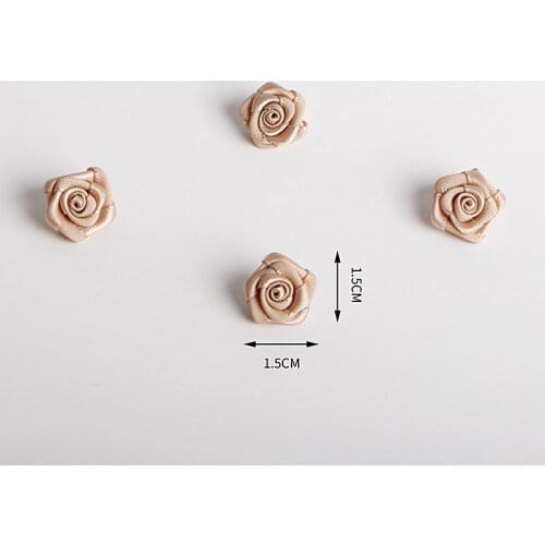 10pcs High Quality Patches Rose Patch Flower Applique Fabric Stickers Sewing Clothes Trim Accessories parches ropa Parche QZ43