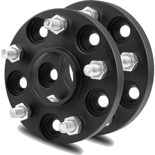 2PCS PCD 5x112 Wheel Spacers Adapters Car Tire Gasket Tyre Flange Wheel Spacer Forged Hub Adapter For Audi A1/A8(4E)/TT/ALLROAD