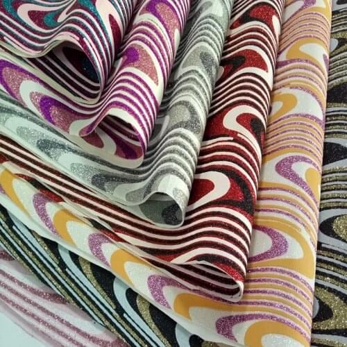 30X138cm one roll glitter PU leather fabric material for hair bow,DIY,project and glitter wallpaper