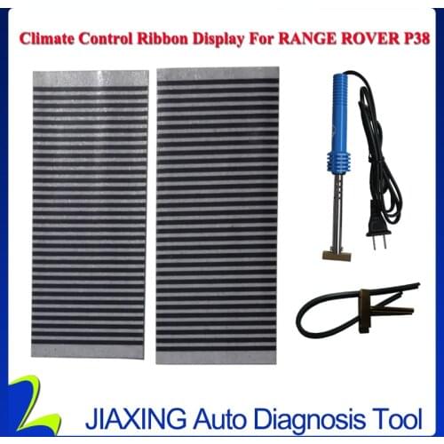 5pcs/lot Climate Control Ribbon Display For RANGE ROVER P38 ACC Pixel Replacement Repair & 1 pcs Tip Soldering Iron Welding Gun