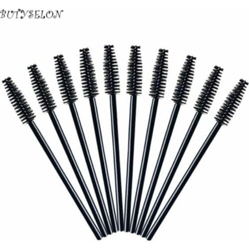 500pcs Disposable Eyelash Brush Lash Extension Mascara Wands Applicator Eyelash Brushes Eyebrow1 Cosmetics Beauty Makeup Tool
