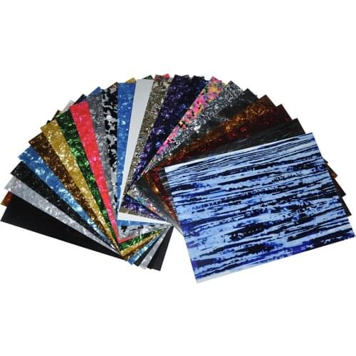 A4 Size 0.46mm Celluloid Sheet 210x297mm for Pickguard Custom Inlays Guitar Pick Guitar Luthier