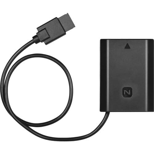NP-FZ100 Dummy Battery Power Adapter Cable for DJI Ronin S Gimbal Stabilizer Compatible with Sony A7 III/A7R III A9/A9 II Camera