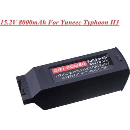 Upgrade GIFI POWER 15.2V 8000mAh LiPo Battery for Yuneec Typhoon H3 RC Drone Helicopter Spare parts