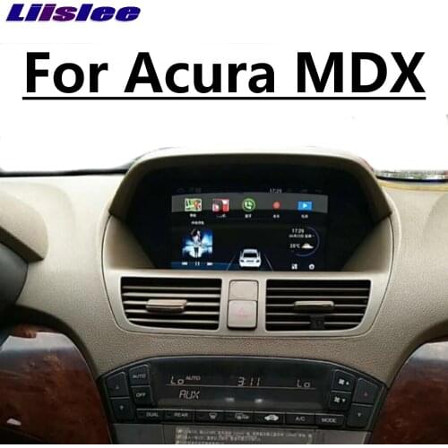 Liislee Car Multimedia Player NAVI For Acura MDX MK2 2007 2008 2009 2010 2011~2013 CarPlay Adapter Radio Stereo GPS Navigation