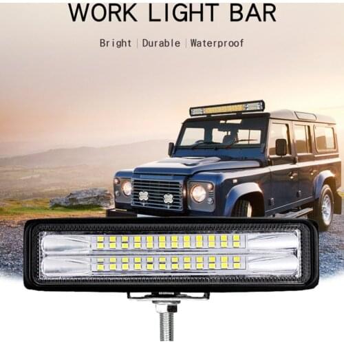 Car Light Assembly Led Fog Lights Off Road 4x4 48W Spot Beam Led Light Bar For Trucks ATV SUV DRL LED Spotlight Work Light Bar
