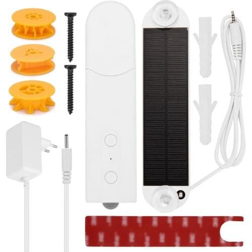 AM43 Electric Curtain Motor Intelligent Phone App Control Electric Roller Blinds Roman Curtain Soft Curtain Light Sense