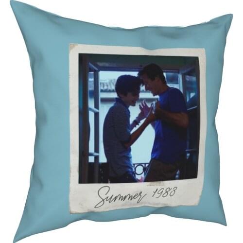 Elio And Oliver Pillows Bed Car Call Me by Your Name Elio Oliver CMBYN LGBT Pillows Cover Decorative Pillows 45*45cm