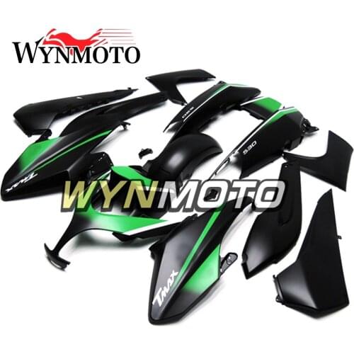 Complete ABS Plastic Injection Viridis Green Black New Motorcycle Fairings For Yamaha T-MAX 500 2008 2009 2010 2011 Cowlings