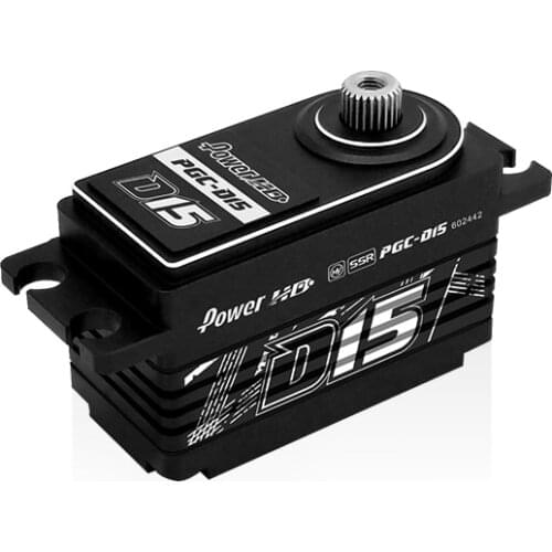 Power HD D15 Digital Servo 6.1-8.4V HV For 1:10 Oil Electric Racing Car / Robot / Rc Drone Short Body Servo Accessories