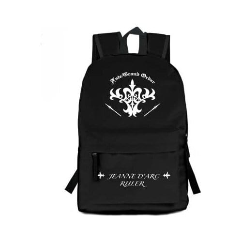 Fate grand order backpack FGO Cosplay Bags Anime Nylon Cartoon Schoolbags