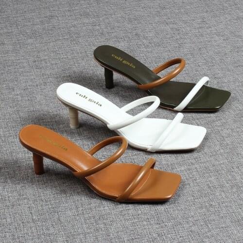 Shoes Rubber Flip Flops Slippers Casual Slides Women Heels Cross-Tied Multicolored Sandals Pantofle Hawaiian Luxury High Summer