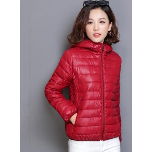 Women jackets 2021 warm lightweight solid color slim causal coats female fashion warm plush hooded jacket women coat m-3xl