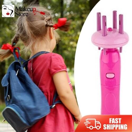 Quick Hair Braider Electronic Automatic Braider for Twist Braid DIY Stylish Hairstyle Tool Twist Braid Machine Gadget Hair Styli