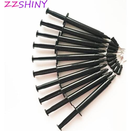 FREE Shipping ( 10pcs / lot )Dental Gum Protector Gum Barrier Gingival Protection Gel to Protect Gum Dam with Syringe Tips