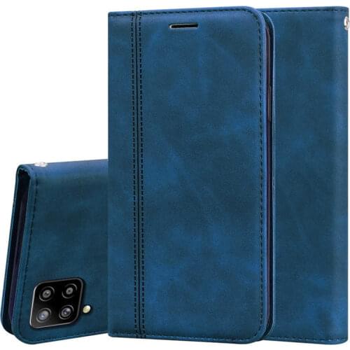 A42 Fundas For Samsung Galaxy A42 Case Luxury Leather Wallet Flip Card Holder Phone Case For Samsung A42 5G A 42 5g Cover