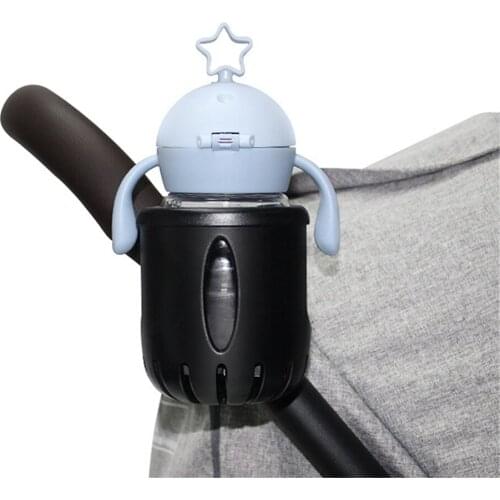 New Baby Stroller Cup Holder Rack Bottle Universal 360 Rotatable Cup Holder for Pram Stroller Carrying Case Milk Bottle Cart