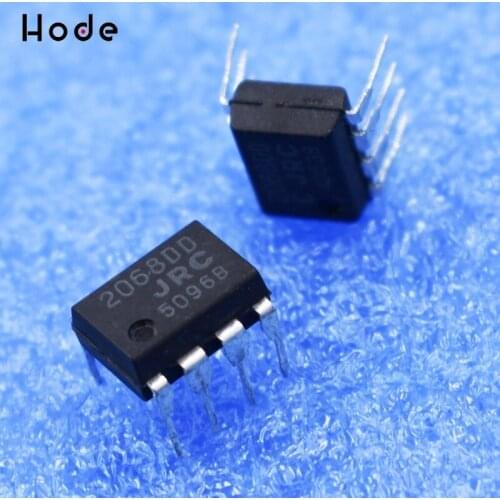 5PCS/10PCS/20PCS JRC2068DD 8PINS NJM2068DD LOW-NOISE DUAL OPERATIONAL AMPLIFIER