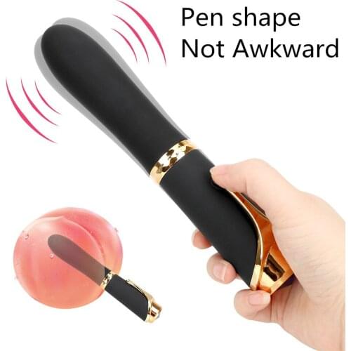 10 Speeds Pen AV Wand Dildo Vibrator Silent Female Clitoris G-spot Massage Masturbator Adult Products Sex Toys For Women Couple