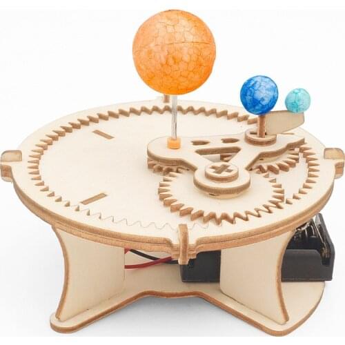 STEM Toys Science Project Worldwide Education Astronomy DIY Sun-Moon-Earth Geography Model Scientific Experiment Toys Kits