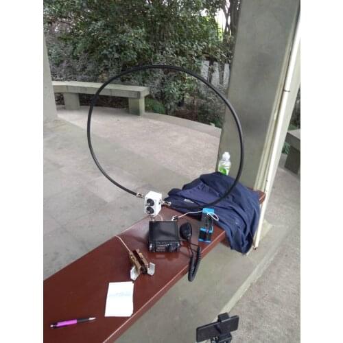 CQHAM BH5HDE QRP Magnetic loop antenna short wave HF radio walkie talkie radio antenna 5W 7M-30Mhz 144M-148MHz 430-440MHz