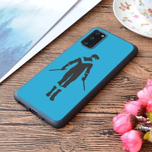 For Samsung Galaxy Nightwing Print Soft Matt Phone Case