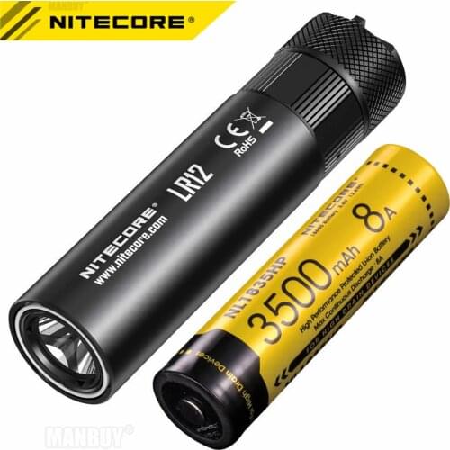 NITECORE LR12 + 18650 Rechargeable Battery Retractable Diffuser Enables Lantern Flashlight outdoor Reading Camping Free Shipping