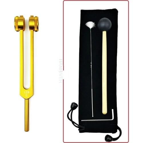 128hz professional ear picking tools tuning fork ear shaker ear pick ear bell shaker ring clamping Buddha